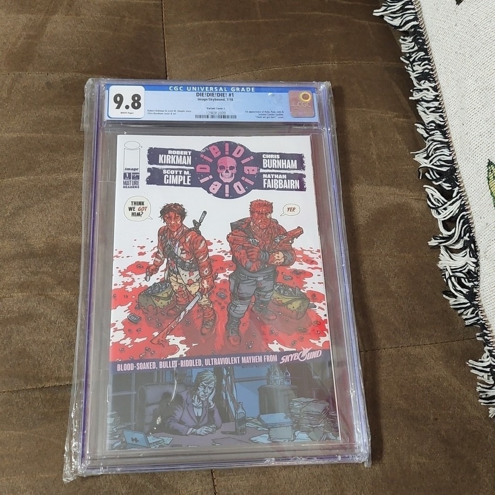 DIE!DIE!DIE! #1 Variant Cover J CGC 9.8 - Picture 1 of 5